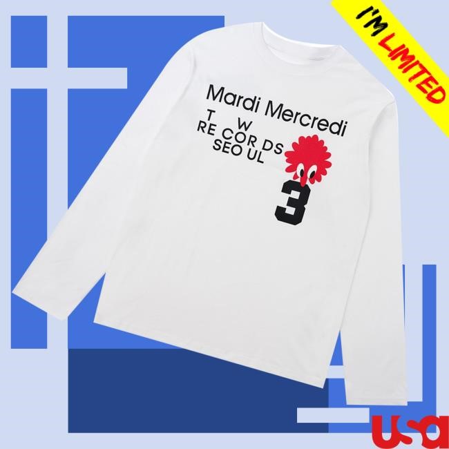 3 Mardi Mercredi Tw Records Seoul Shirts