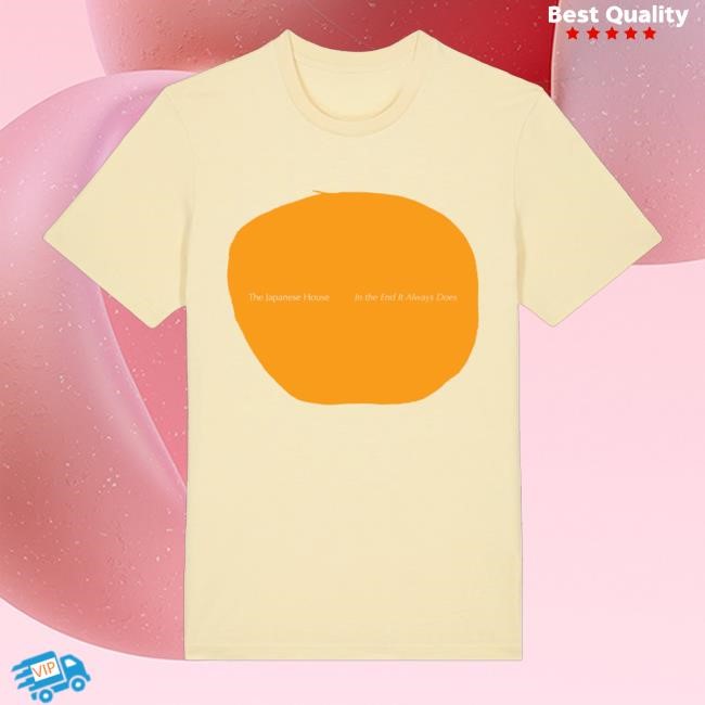 Official The Japanese House Iteiad Yellow Shirt - New Tee Print