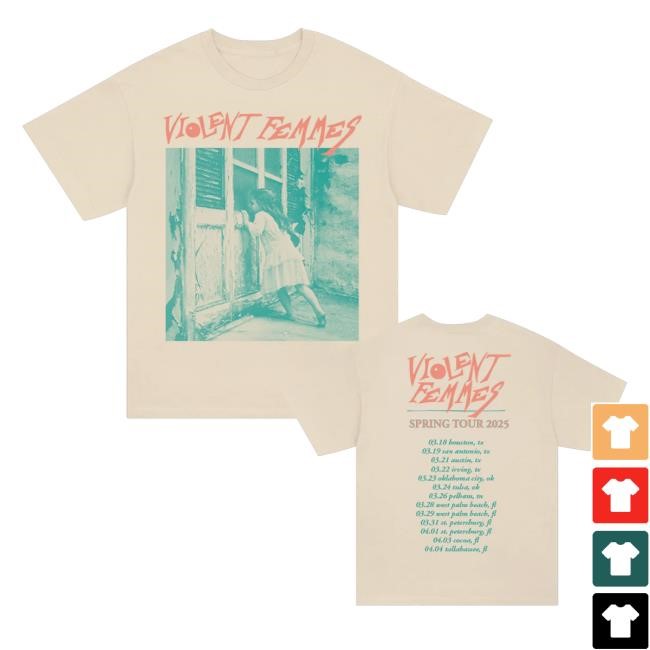 Official Self-Titled Spring 2025 Tour Shirt - New Tee Print