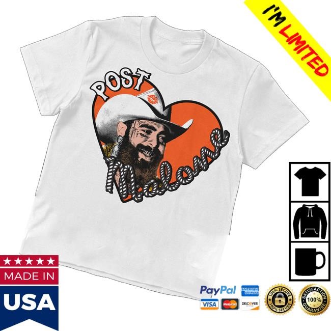 Big Ass Stadium Tour Long Sleeve Shirt Post Malone Official Shop - New Tee Print