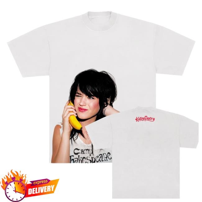 Official Katy Perryus Banana Phone Tee Shirt - New Tee Print