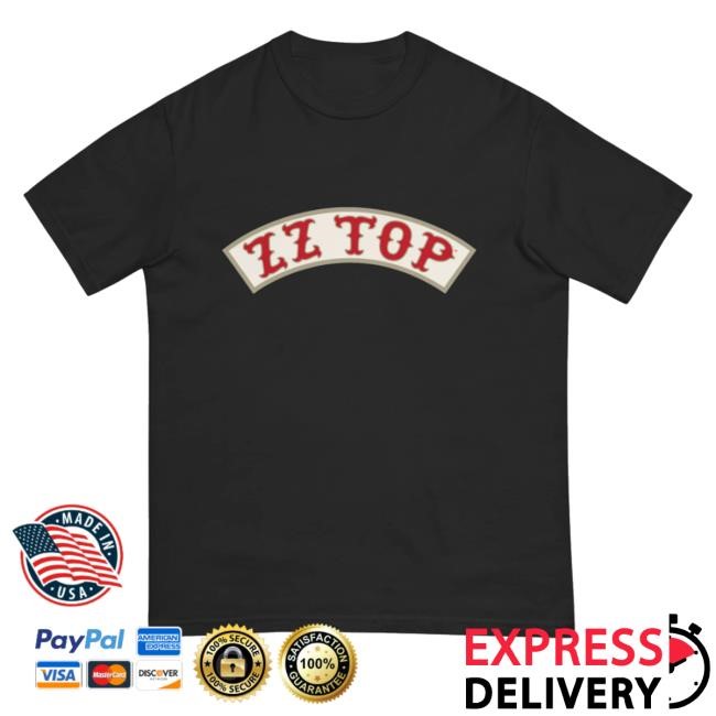 Zz Top Banner Logo Shirts Zz Top Merch Store - New Tee Print