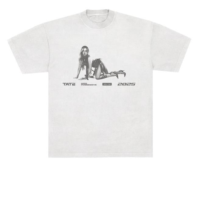 Official Tate Merch Shop Store Miss Possessive 2025 World Tour Long Sleeve Shirt - New Tee Print
