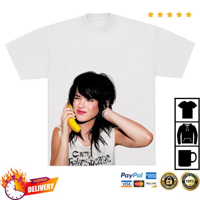 Official Katy Perry Merch Banana Phone Crewneck Sweatshirt - New Tee Print